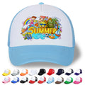 Sublimation Snapback Mesh Caps Custom Logo Hats Caps Trucker Sports Mesh Hats Men Caps