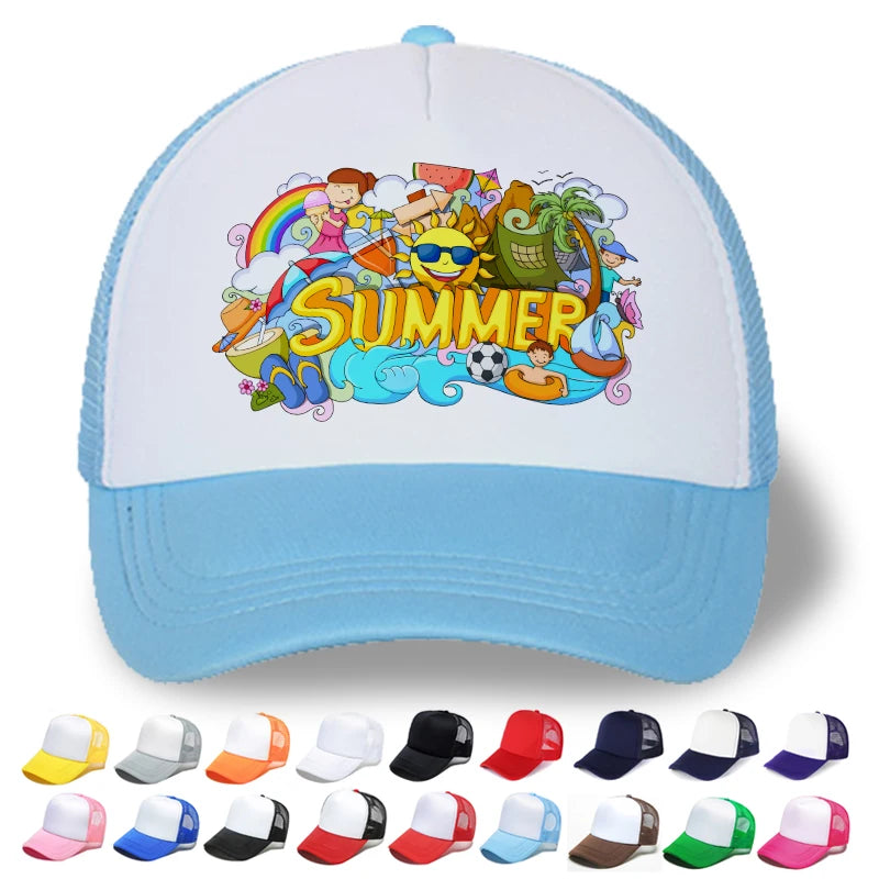 Sublimation Snapback Mesh Caps Custom Logo Hats Caps Trucker Sports Mesh Hats Men Caps
