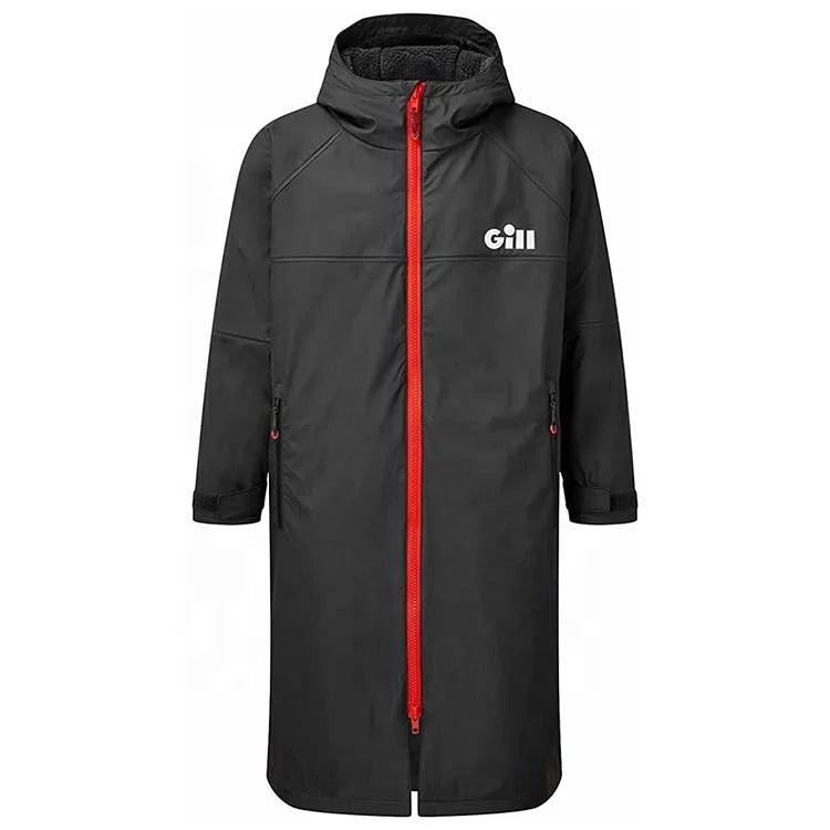 Stay Warm Long Sleeve Beach Surf Swim Recycled Polyester Nylon Changing Poncho Robe Waterproof