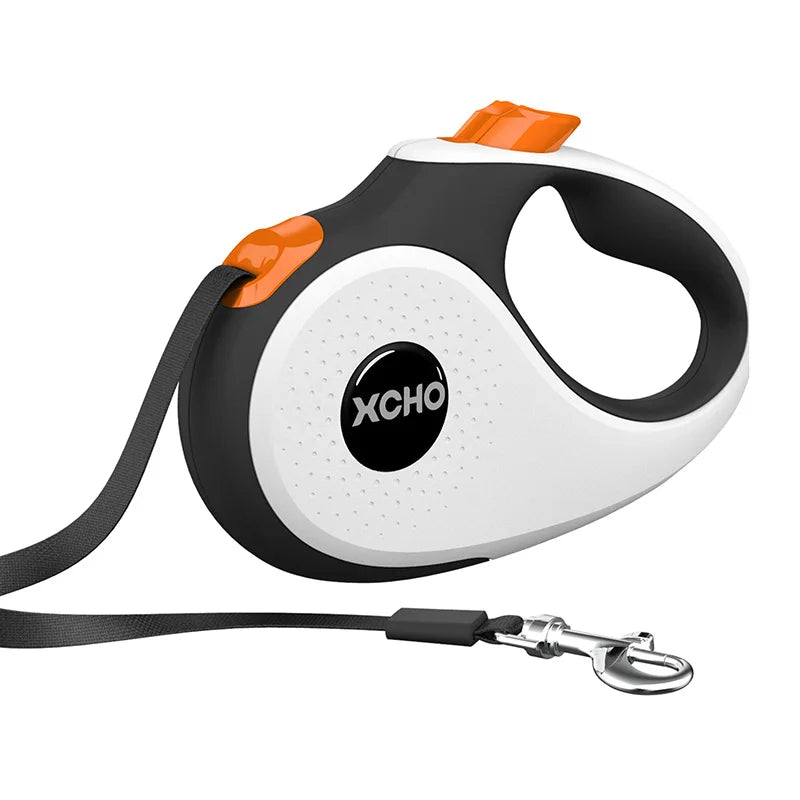 XCHO Pet Flexible Walking Traction Rope Dog Cat Extending Running Leads  Personalized Retractable Pet Leash