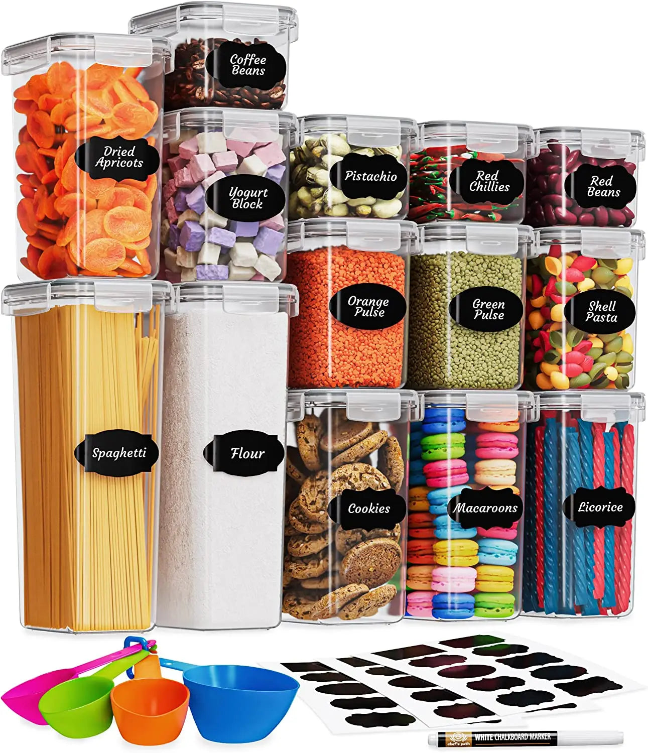 New Arrival Durable Extra Large Airtight Plastic Food Storage Container Set Rectangle Kitchen Organizer Lids New Arrival Storage