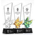 Custom Crystal Eagle Trophy Gaming MVP Award Personalized Engraved Corporate Leadership Innovation Excellence Champion Gifts