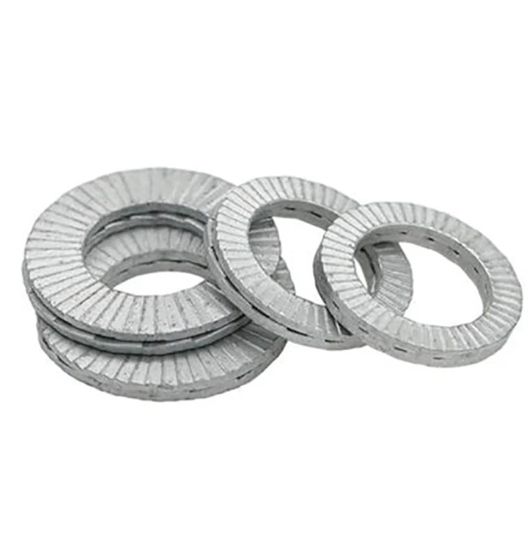 Double Fold Self-locking Washer DIN25201 Double Fold Self-locking Washer Two-fold Double Stack Self Locking Washer