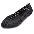Women's New Hollow Breathable Sandals Pointed Fashion Solid Colour Ladies Casual Shoes Anti-slip Soft Bottom Ladies Flats Shoes