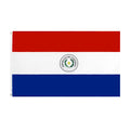 Ready to Ship 100% Polyester 3x5ft Stock Printed Paraguayan Paraguay Flag