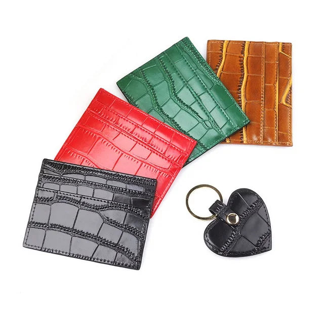 New Slim Leather Wallet Colorful Fashion Cash Card Holder Wallet for Women
