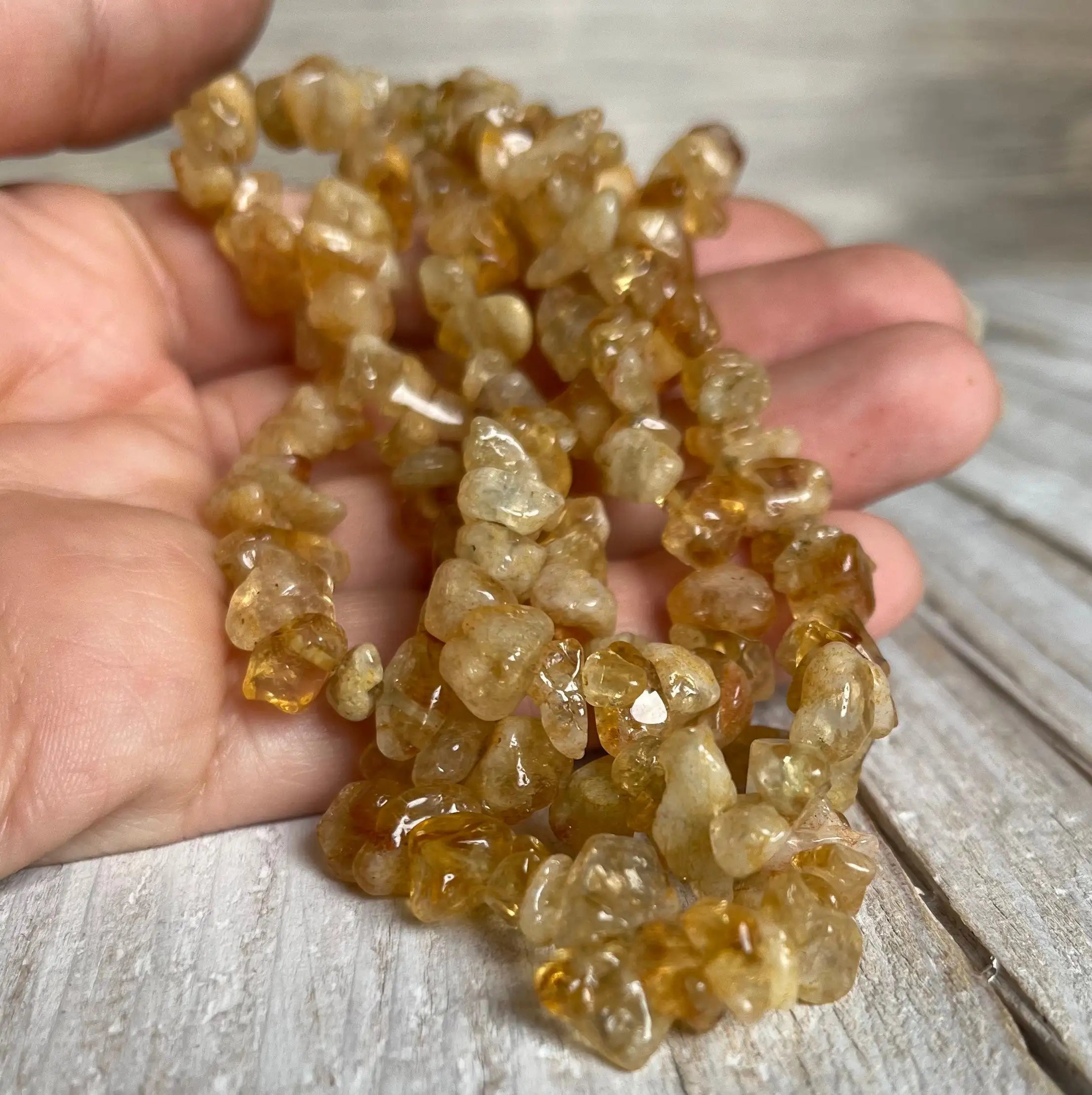 Natural Citrine Chips Loose Beads for Jewelry Making Anklets Necklace Bracelets Nugget Uncut Citrine Jewelry Making Crafts