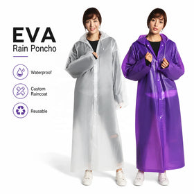 Eva Rain Poncho Cheap Custom Raincoat With Logo Womens Knitted Clear Plastic Ponchos Men Waterproof Ponchos Para Lluvia