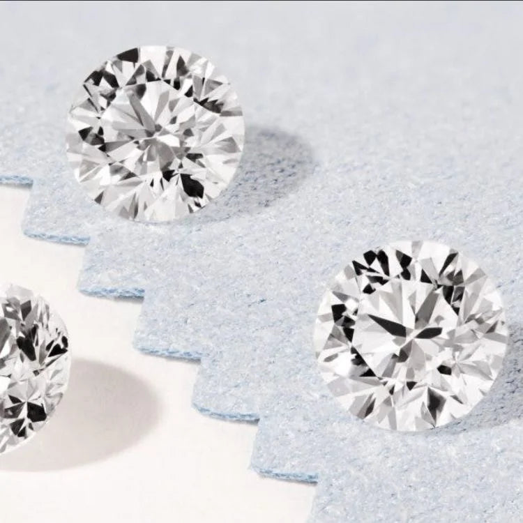 VOAINO 3.05CT E Color VS1 GIA IGI Cvd Synthetic Lap Lab Grown Diamond Carbon 3 Carat White Round Cutting