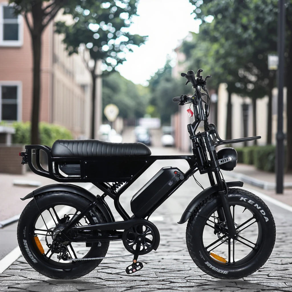 VOMO X90max C80 Electric Bike 7 Speed 48V Steel Frame Rear Hub Motor 250W 20" Wheel E-Bike Road Bike