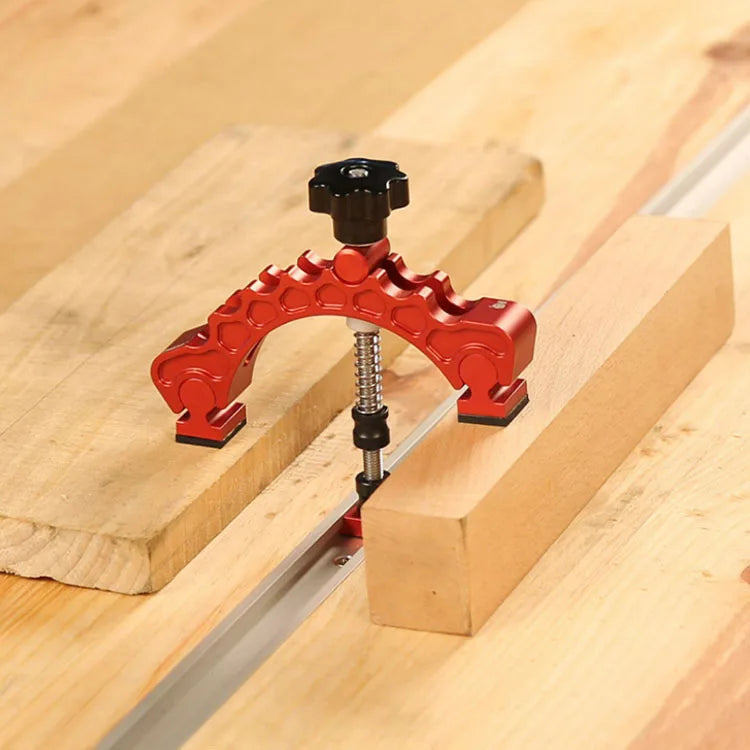 Woodworking Tool T-shaped Track Plate Inclined Track Clamping Block Adjustable Pressure Plate Pressing T-shape Block