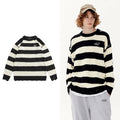 Crocheted Neck Character Pattern Plus Size Warm Winter Unisex Men's Pullover Sweater with Customized Color & Logo 3D Print