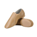 US In-Stock Anti-Slip Split Sole Jazz Dance Shoes Genuine Leather Lining Slip-On for Girls Boys Toddler Little Kid Big Kid Sizes