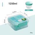2025 New Products Bpa Free Bento Box Girls School Kids Eco-friendly Plastic Lunch Boxes for Children's Adult