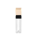 5ml Stock Cheap Price Custom Logo Luxury Empty Lio Lip Gloss Tubes Plastic Lip Gloss Packaging Tubing Cosmetic Screen Printing