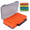 TAKEDO JYL03  Type U Plastic Fishing Box Detachable Fishing Lure Storage Colorful Waterproof  Box Fishing Box