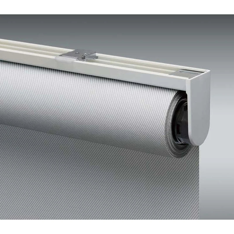 Top Set-Bar Rail Track Smart Wifi Roller Curtain Blind Roll up Shade Blackout Motorized Electric Roller Blind Shades for Window