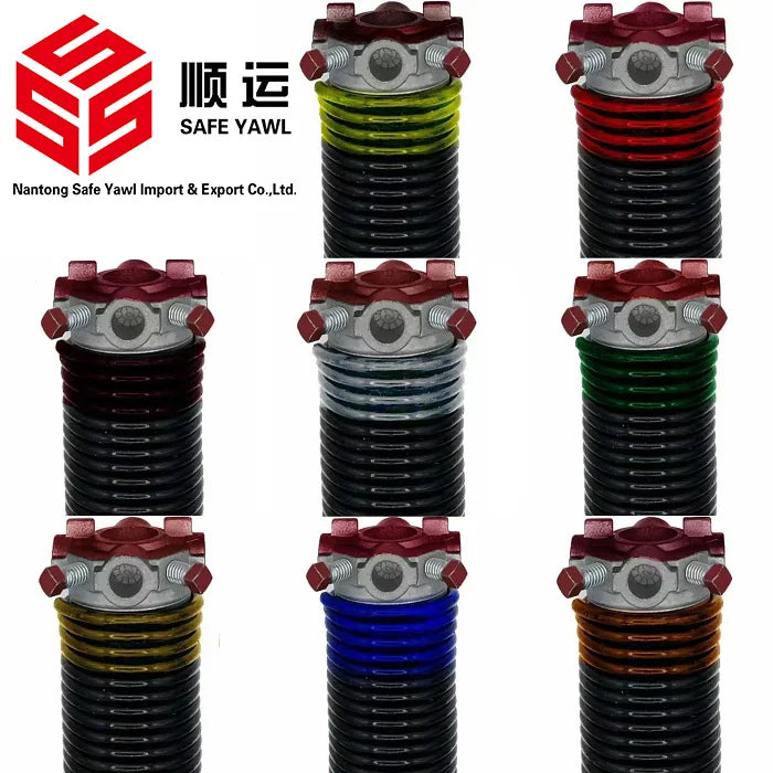 Automatic Industrial Steel Spiral Style Roller Door Shutter Spring Accessories with Customized Wire Diameter SY Brand SY-T Model