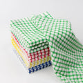 Factory Customized Cleaning Cloths Lint-free Absorbent Reusable Towels for Kitchen Dish Washing Glass Household Cotton Towels