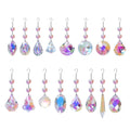 New Tik Tok Wholesale  Crystal Sun Catchers  Hanging Suncatcher Window Decor Christmas Tree Hanging