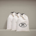 Custom Giant Cotton Canvas Drawstring Bag for Shoes and Clothes Recyclable Wholesale Dust Bag for Handbags