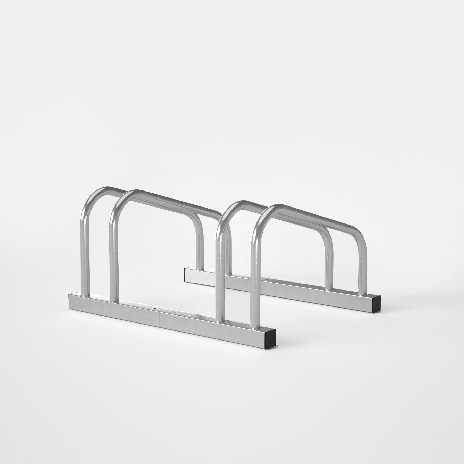 Steel Powder Coated Free-Standing Bike Rack for Garage Garden Multi-Bike Parking Stand 6cm Tyre Width Space Saving Bicycle