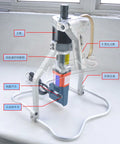 Portable Solar Mounting Rig with Hydraulic Pile Driver Machine for Ground Screw Earth Anchor Installation