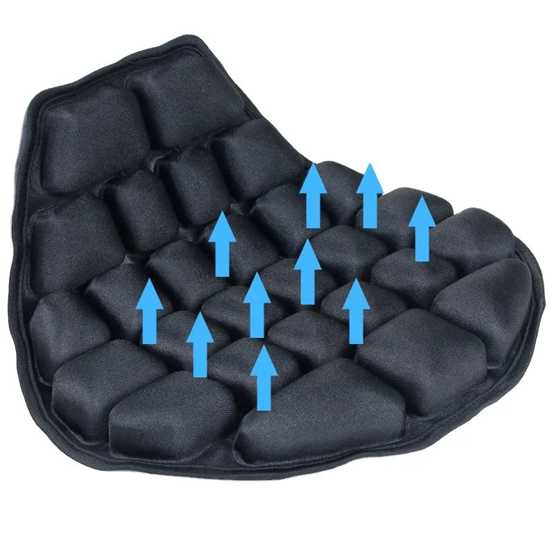 IRONDONKEY 3D Inflatable Cooling Pad Thermal Insulation Seat Cushion for Patrol Car Modified Saddle for Riding Bicycle Saddle