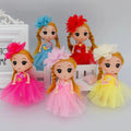 New 12cm Children's Doll Pendant Doll Reward Gift Wholesale Girl Key Chain