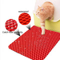 Factory PVC Waterproof Honeycomb Trapper Pet Cat Litter Mat