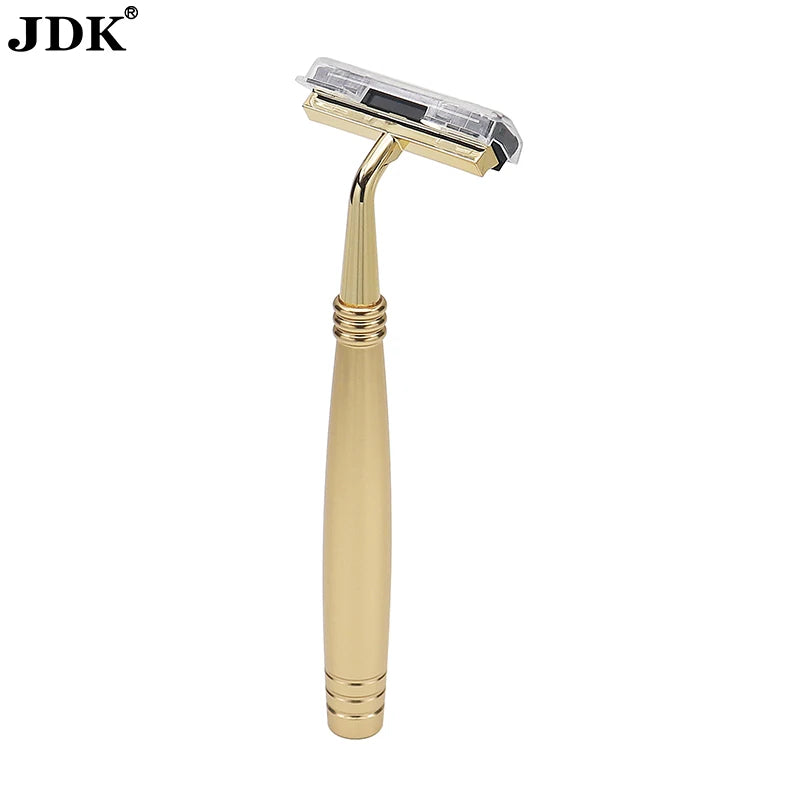 Wholesale Hot Sale Men's 2 Blade Safety Razor with Customized Logo Plastic Handle Beard Shaving