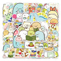 60PCS Popular Anime Chiikawa Lovely Sumikko Gurashi Cartoon Stickers