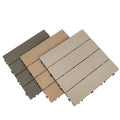 Modern WPC Deck Tiles DIY Composite Decking for Outdoor Terrasse Wood Plastic Composite Deck