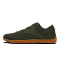 Men Breathable Flat Sole Lightweight Lace up Minimalist Barefoot Foot Shape Walking Shoes Wide Toe Box Shoes