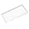 Top Quality Eyelash Extension Crystal Glass Eye Lash Tile Stand Pallet Holder with Scale Mark Lashes Holder