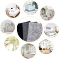 Factory Direct Wholesale Custom Polyester Nonwoven Self-Adhesive Backing Sticky Felt Strips Pad Roll Waterproof Water-Soluble