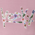 EYD Eco-friendly Ready to Iron on T-shirt Print Transfer Designs Flower 3D Silicone Heat Transfer Printing