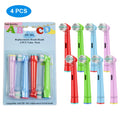 4 Pcs Soft Bristles Kids Replacement Toothbrush Head E B-10 a for Children Toothbrush Cleaning