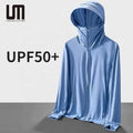 Liu Ming 2025 Summer New Men Ice Silk Sunscreen Jacket Thin Breathable Outdoor Fishing Windbreaker