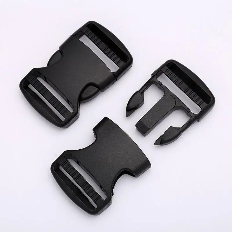 Custom Size Color 20mm 38mm 50mm Side Release Buckle Plastic Dog Collar Buckle