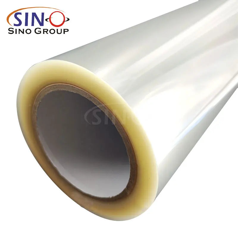 Factory Price Transparent 10 Microns Crystal PET Film Cold Lamination Film for Images Protection