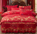 Wholesale 100% Cotton Bed Cover Skirts Modern Printed King Size Skirts Hot Selling Custom Styles for Living Room