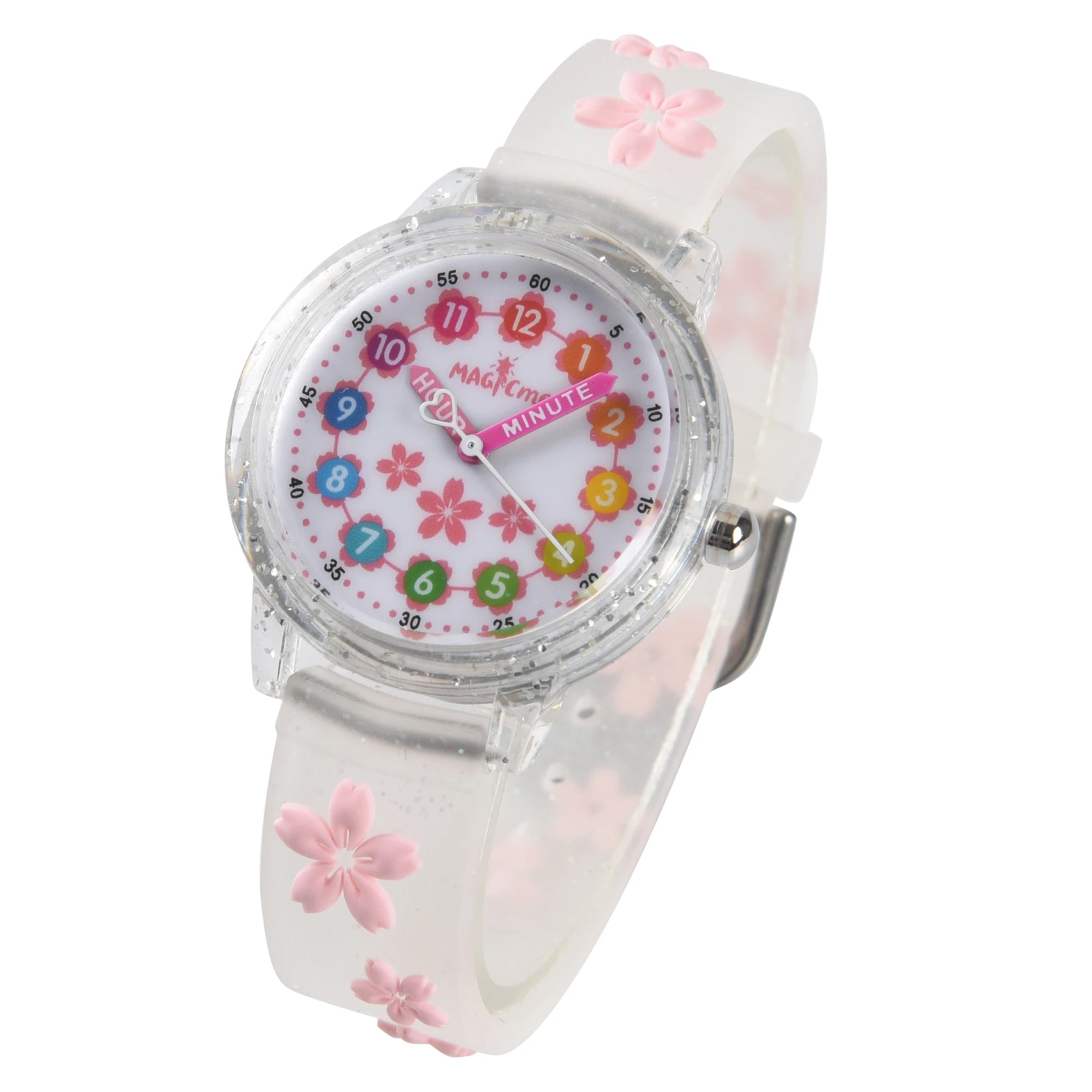 Wholesale Cartoon Fashion Kids Custom Quartz Sport Watch 3BAR Water Resistant Plastic Band Movement Analog Dial