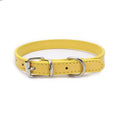 Online Hot Selling Adjustable PU Eco-Friendly Plaid Pattern Pet Collar Leash Set Soft Dog Gear Alloy Ribbon Decorations Low