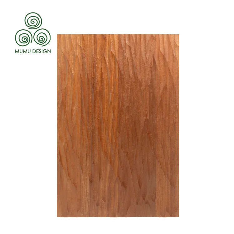MUMU China High Strength Manufacturer Indoor Decoration Panels Solid Wood Texture Surface Board
