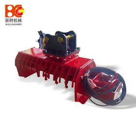 Flail Head Mower for Mini Excavators Attachment Mulcher for Mid-large Tractor Mower Mini Excavator Lawn Mower