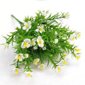 Artificial Daisy Flowers Greenery Silk Small Flower Plant for Wedding Bridal Bouquet Home Party Vase Office Table Decoration
