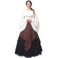 2022 New European and American Long-sleeved Party Dress Medieval Dress of Renaissance Period for Women