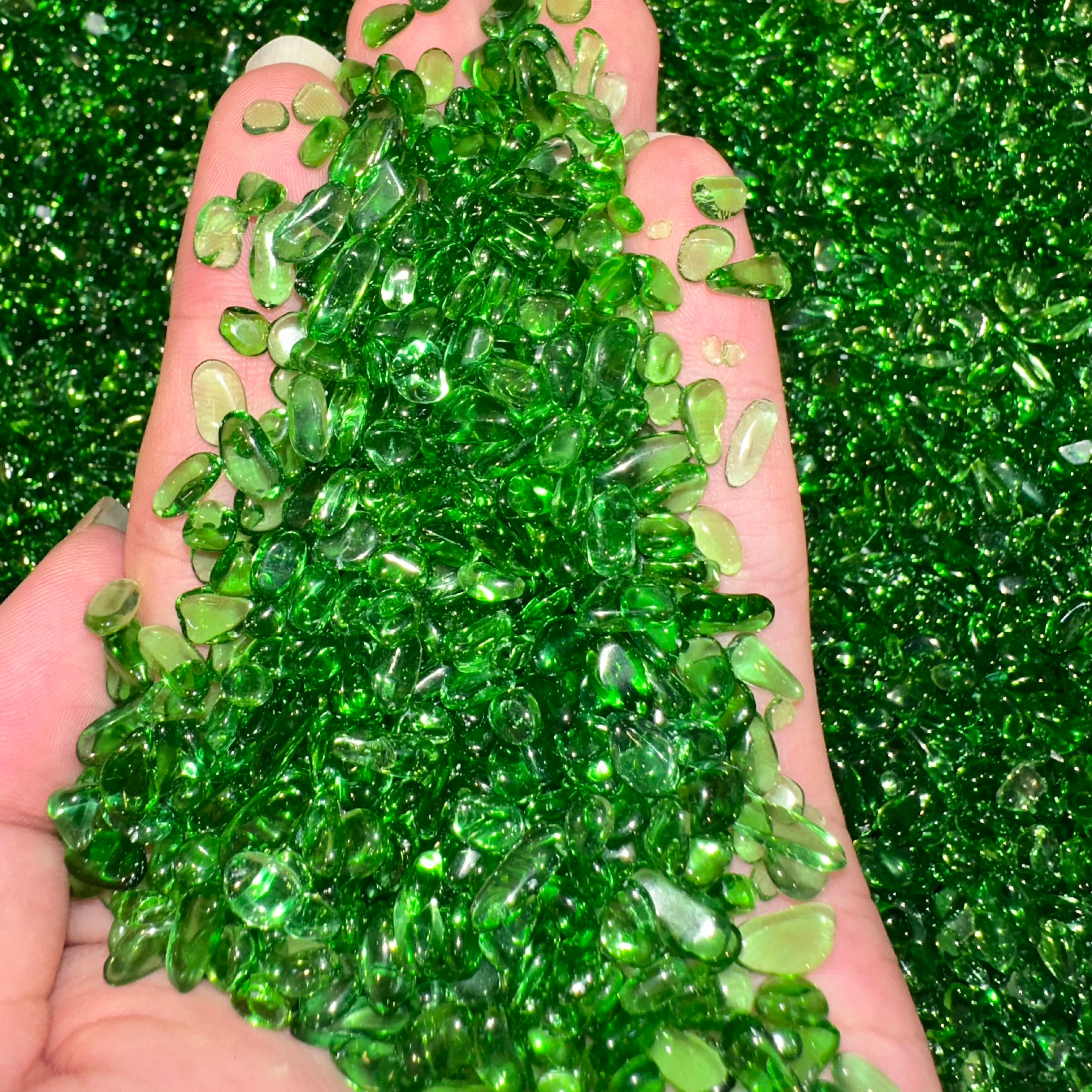 Beautiful Natural Peridot Facet RoughOlivine Tumble Stone