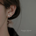 925 Sterling Silver Butterfly Earrings Female Summer Earrings 2021 New Fashion Earrings